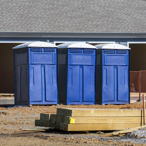 do you offer hand sanitizer dispensers inside the portable restrooms in Green MI